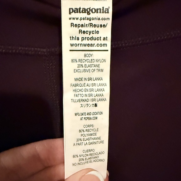 Patagonia Deep Purple leggings - Picture 2 of 5